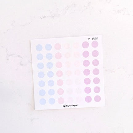 Autocollants Picos Délicat