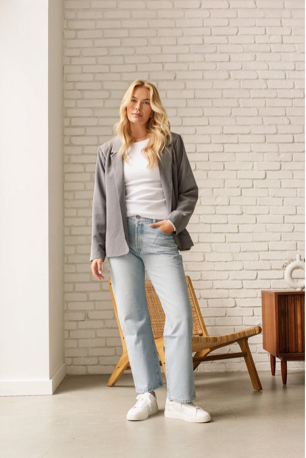 Blazer Leona Gris