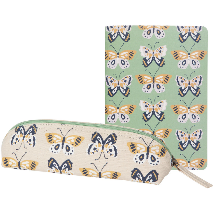 Ensemble Carnet Et Étui À Crayons Flutter By