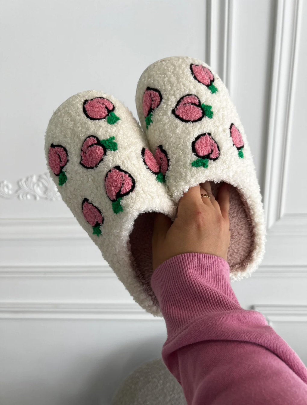 Pantoufles Peachy