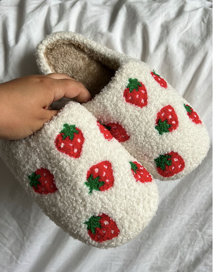 Pantoufles Fraisinette