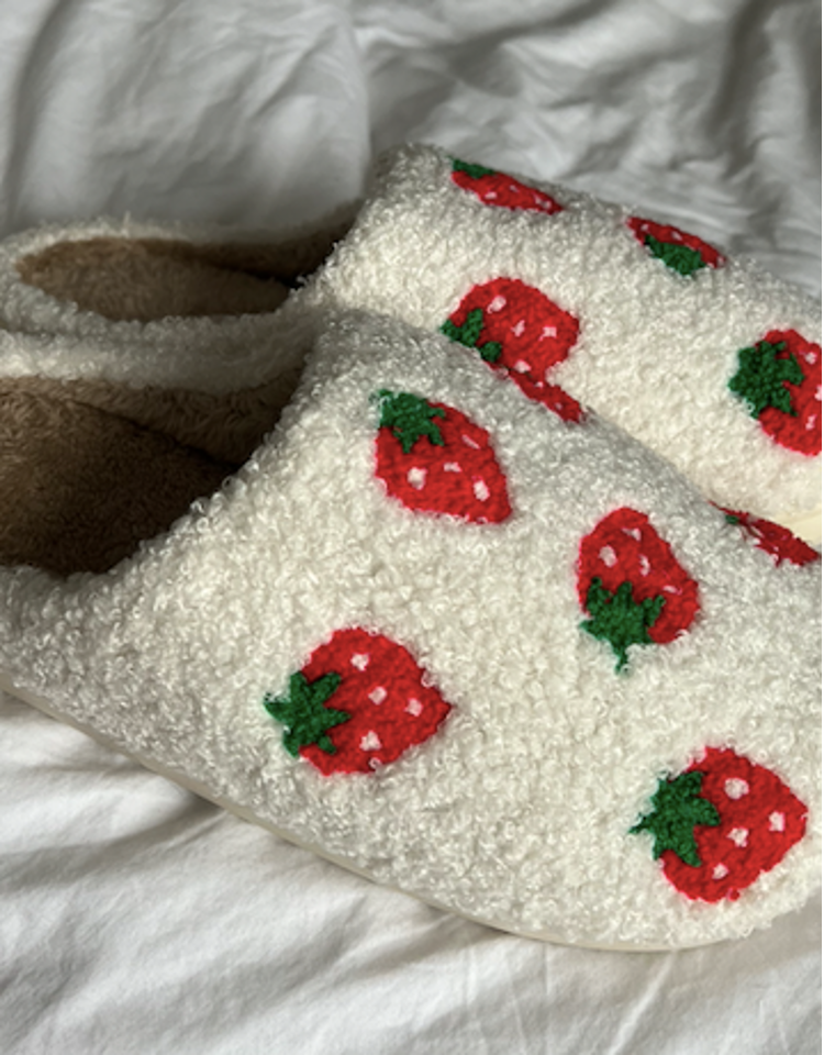 Pantoufles Fraisinette