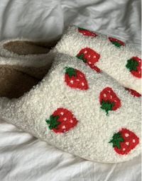Pantoufles Fraisinette