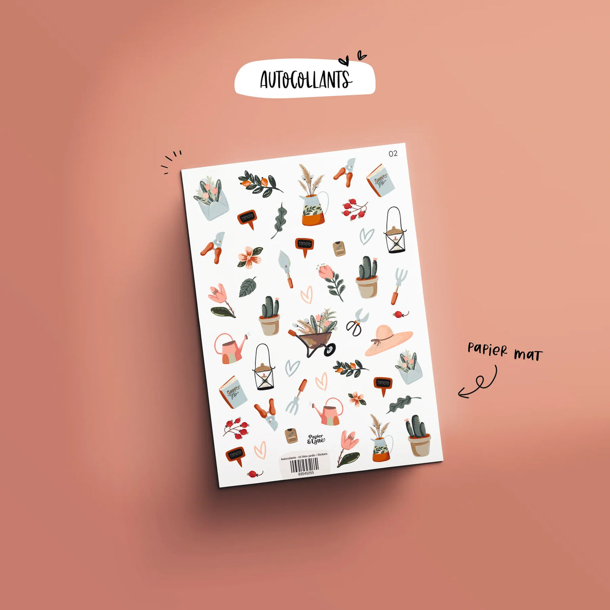 Autocollants 02 Mon Jardin