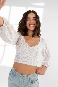 Blouse Eva Bleu