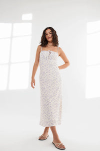 Robe Madeline Bleu Foral