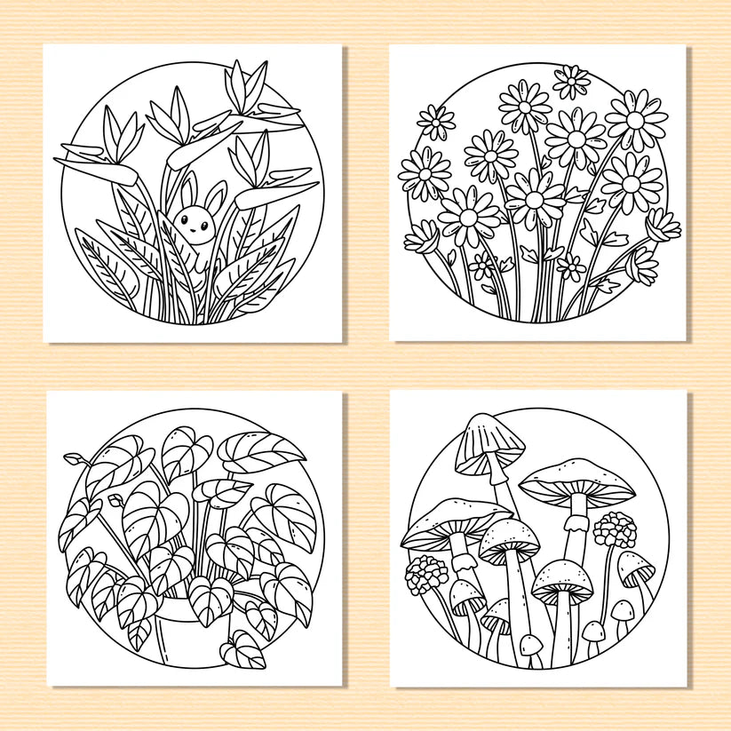 Livre À Colorier Colorie Avec Moi - Tome 3