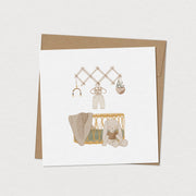 Carte De Souhaits Shower Bébé Berceau De Charlie