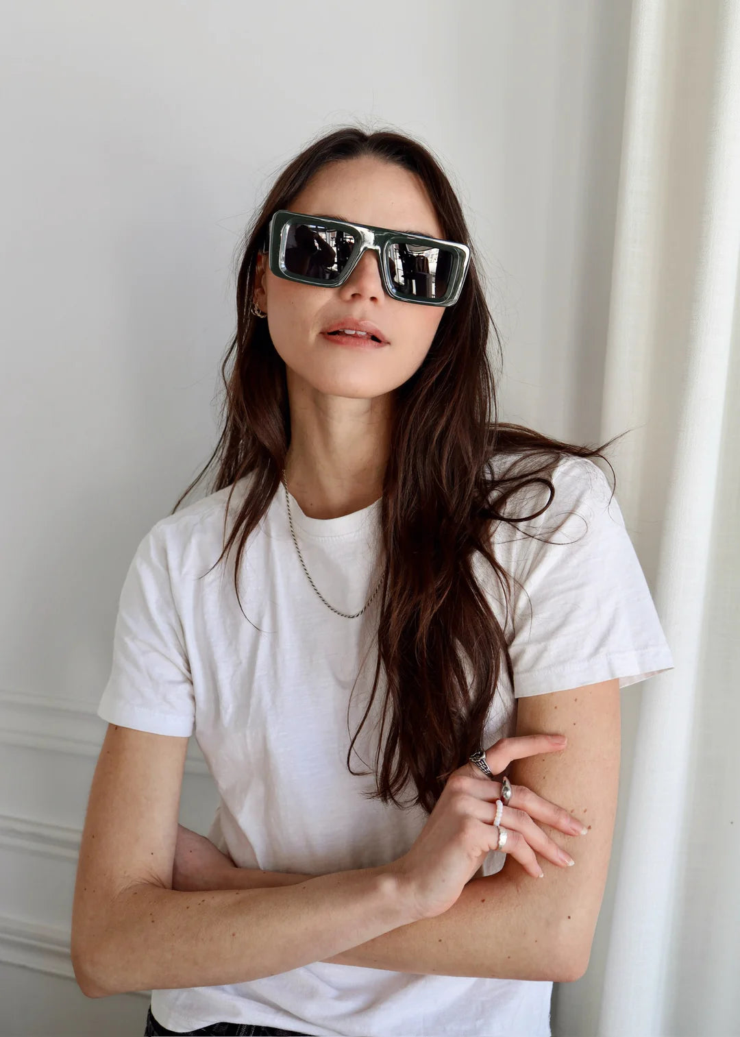 Lunette De Soleil Plum Noir