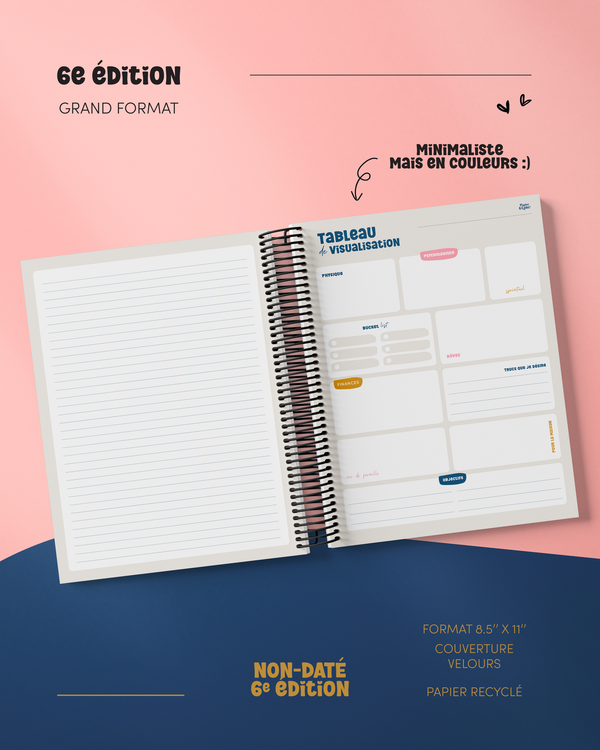 Agenda 6e Édition Billie