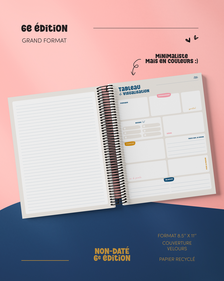 Agenda 6e Édition Violette