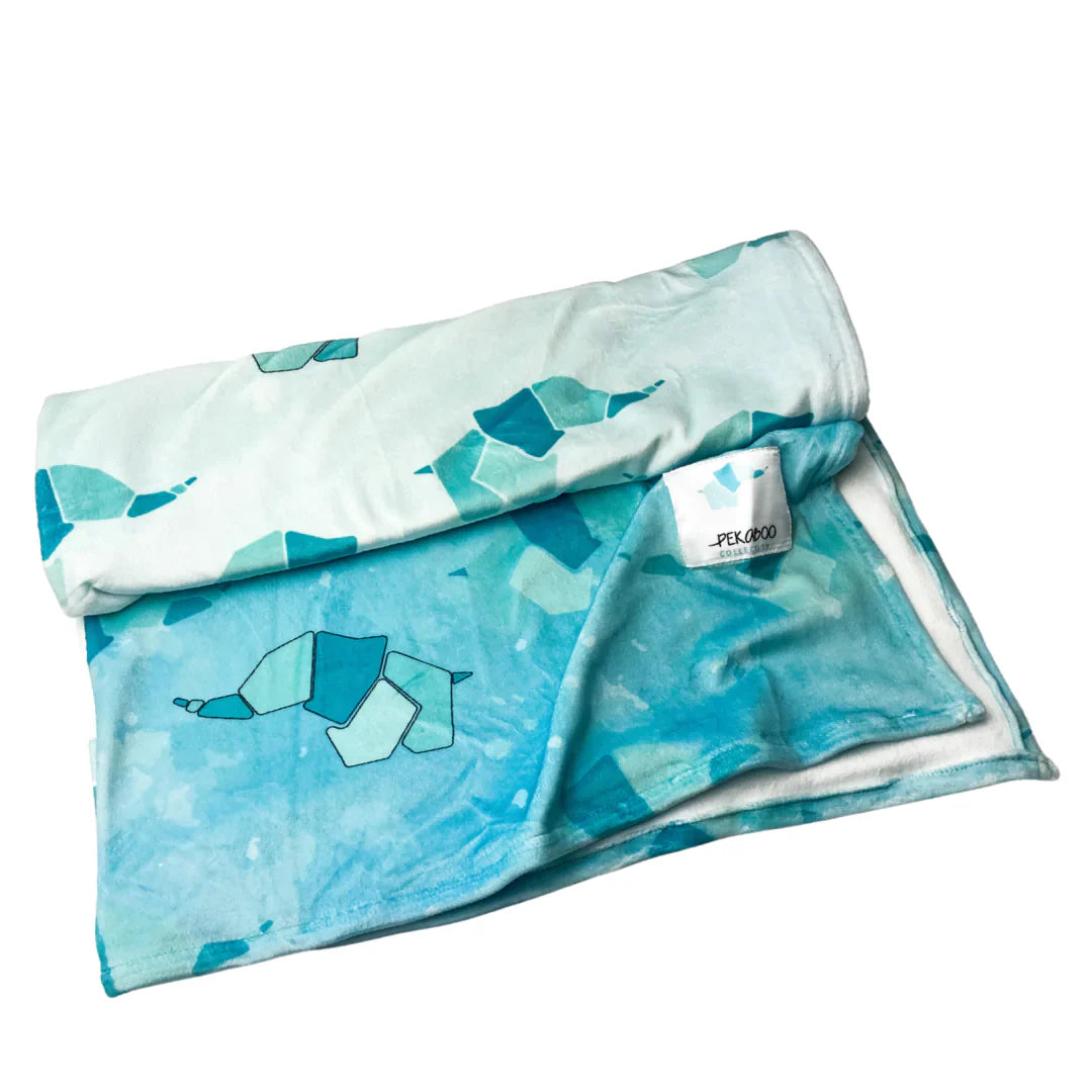 Doudou Magiks Pekaboo Bleu