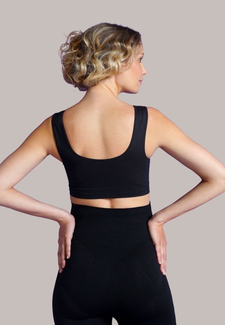 Brassière De Grossesse Sans Coutures Noire