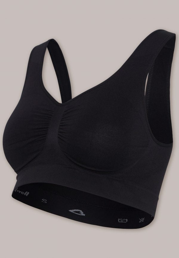 Brassière De Grossesse Sans Coutures Noire