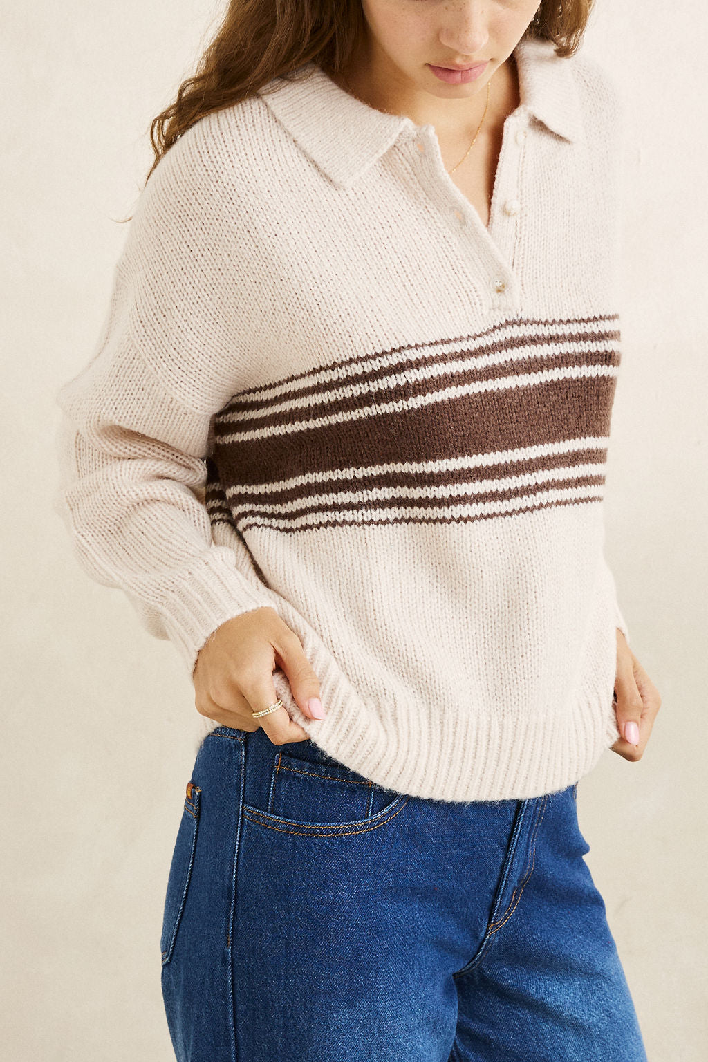 Chandail Knit Chocolat