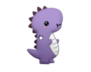 Jouet De Dentition Dino Mauve