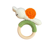 Hochet Bois Et Crochet Escargot