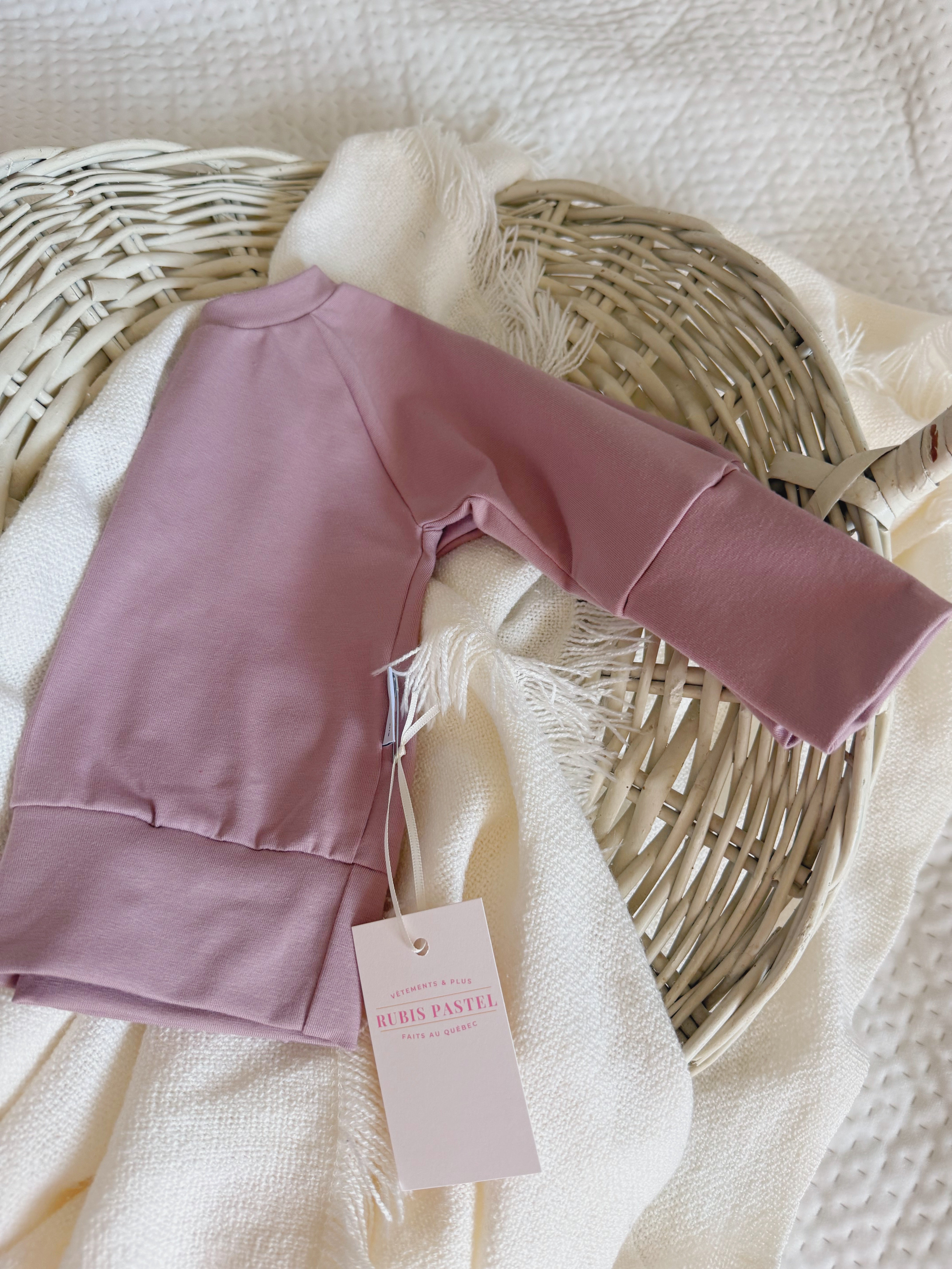 Chandail Évolutif Rose Blush
