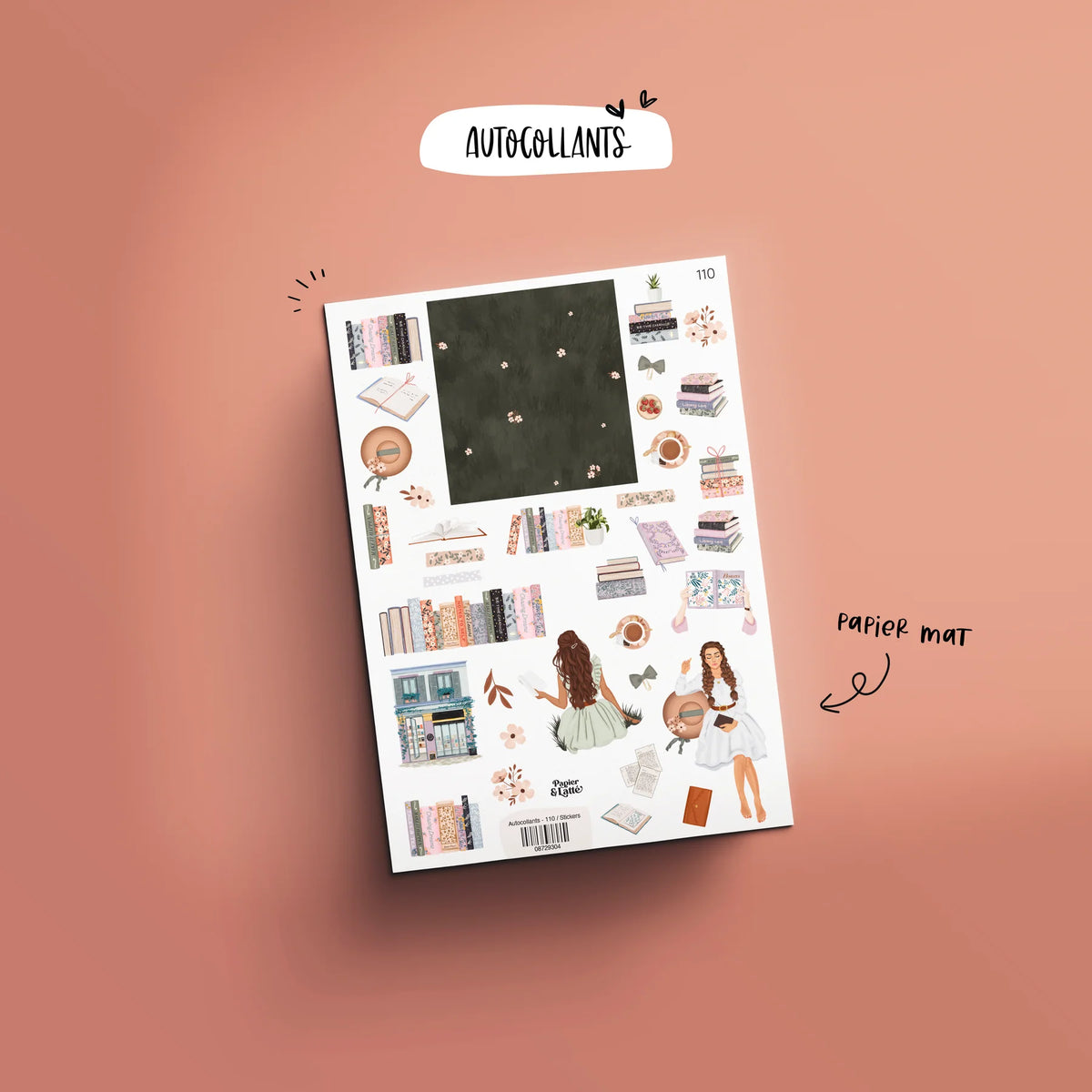 Autocollant 110 Chapitres Cozy