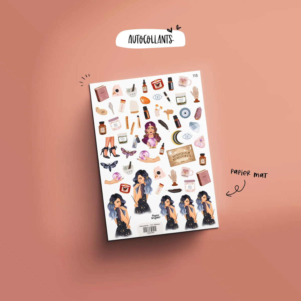 Autocollant 118 Mystic Vibes