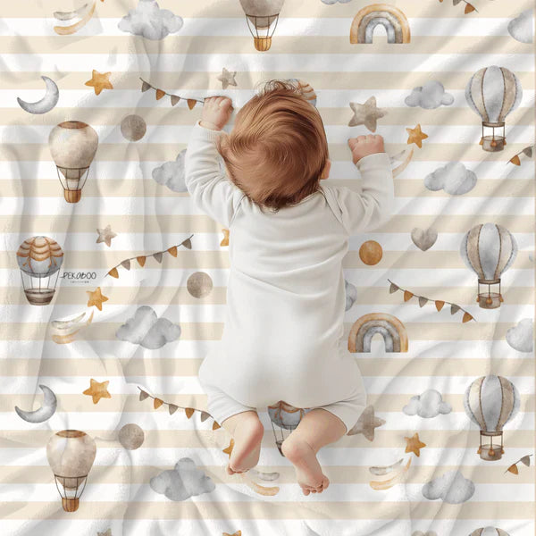 Couverture Magiks TODDLER Montgolfière Bold Stripe