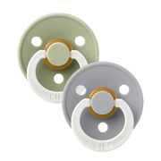Suce Anatomique Glow In The Dark Sage/Cloud 0-6 Mois (Paquet De 2)