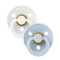 Suce Original White/Baby Blue 0-6 Mois (Paquet De 2)