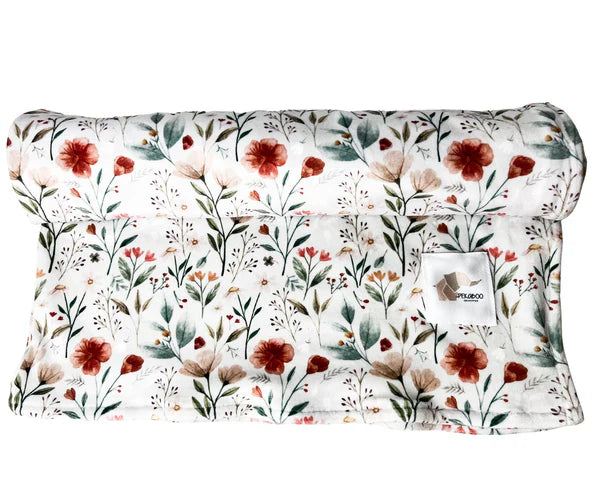 Couverture Magiks ADULTE Fleuri Vintage Beige