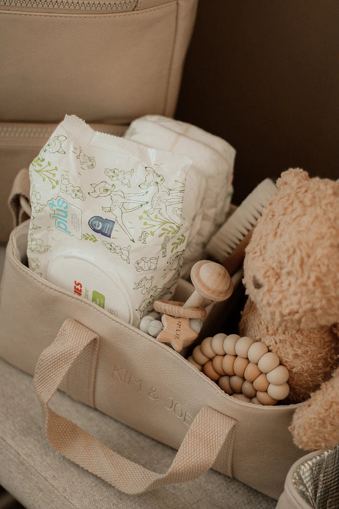 Organisateur Pour Sac À Couches Beige