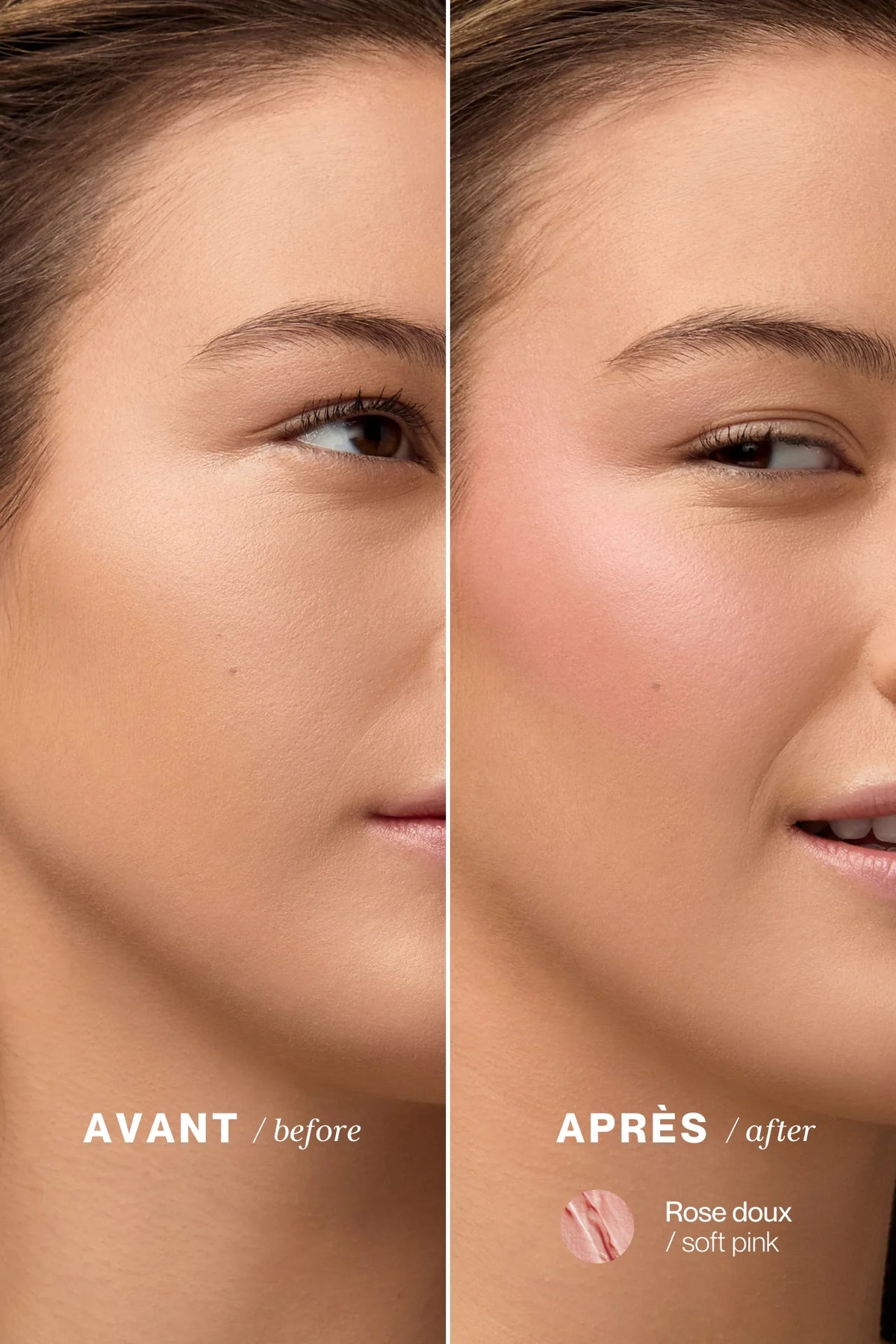 Fard À Joues En Crème Rose Doux
