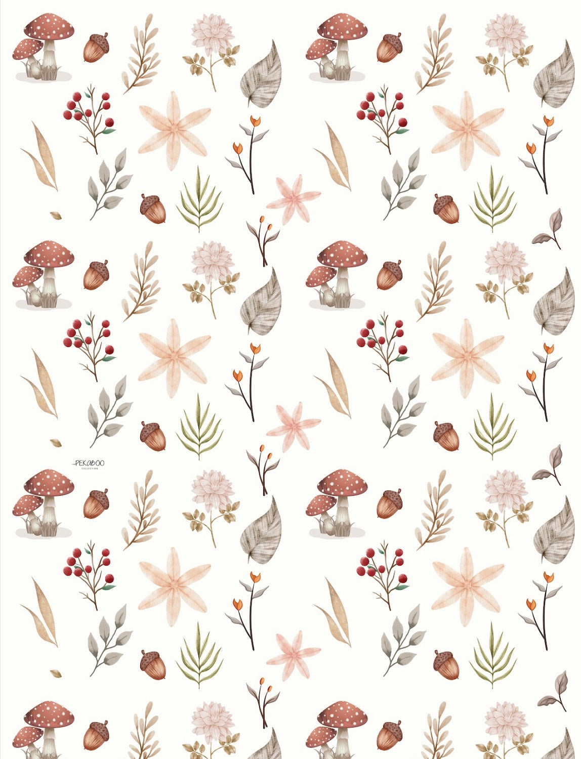 Couverture Magiks TODDLER Feuillage & Champignon