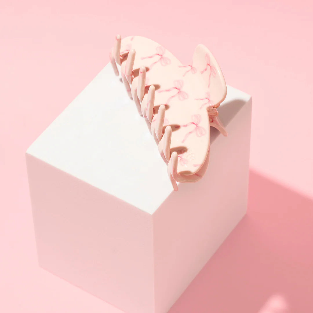 Pince Coquette Bow Pink