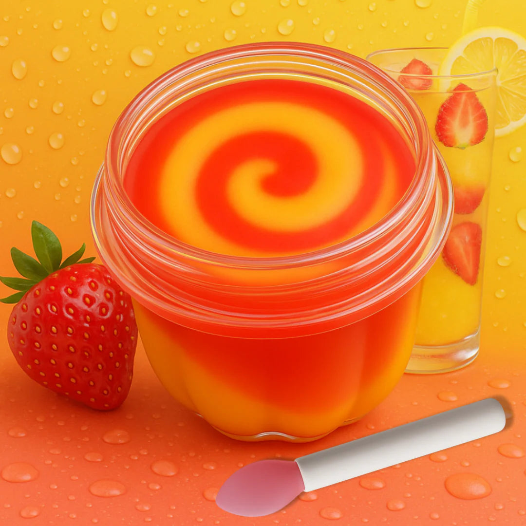 Masque À Lèvres Crème Limonade Aux Fraises