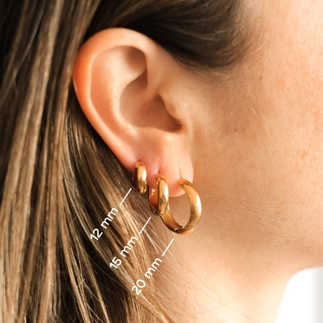 Boucles D'oreilles Cercio (15mm)