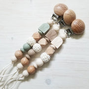 Attache-suce Bois Boho Chic Ivoire