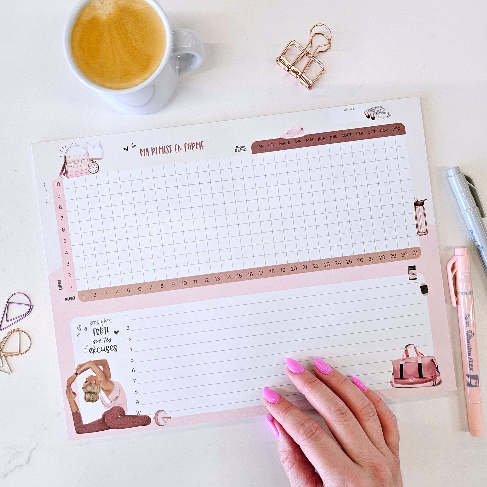 Planificateur De Bureau Tableau D'organisation Remise En Forme