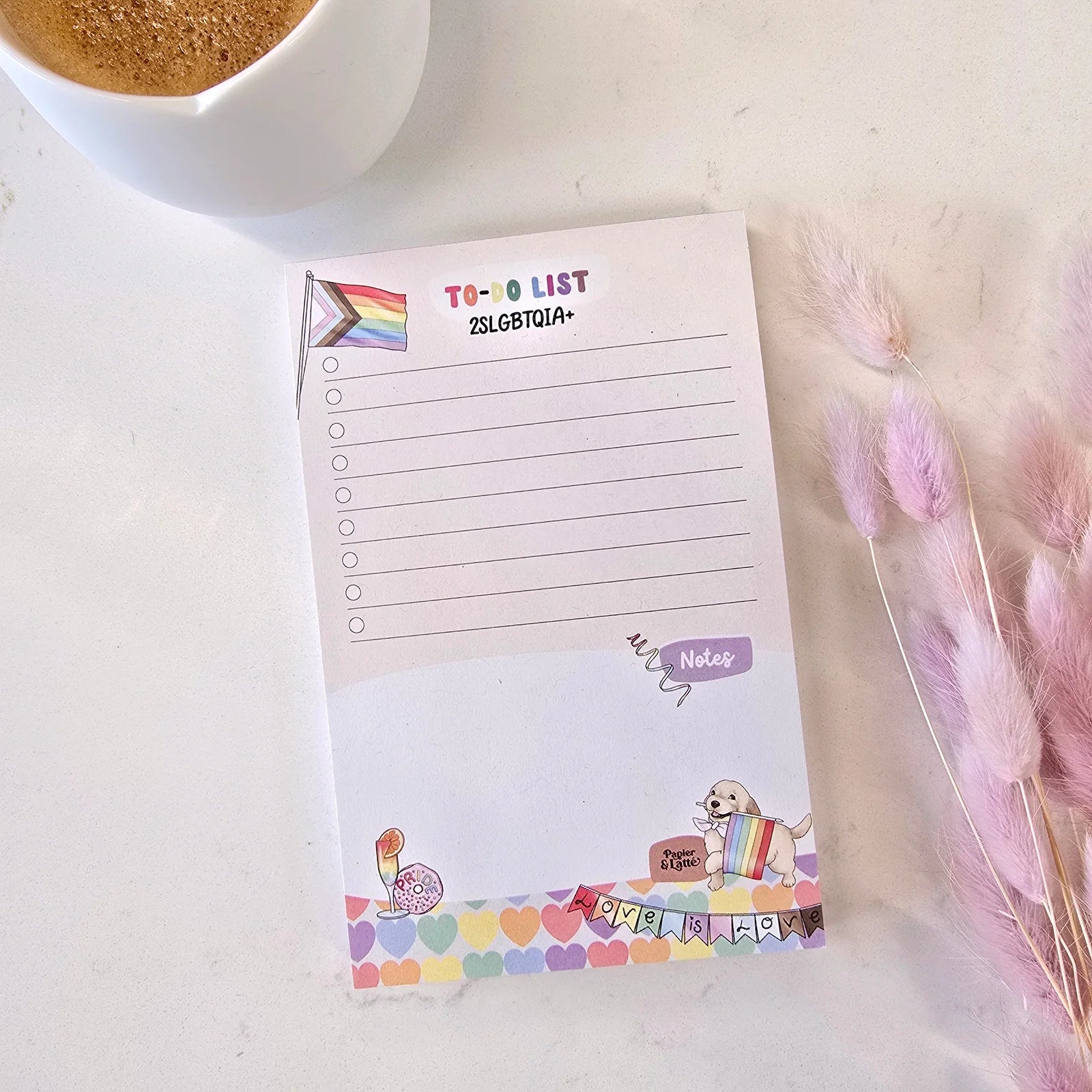 Petit Pad De Notes Love Is Love