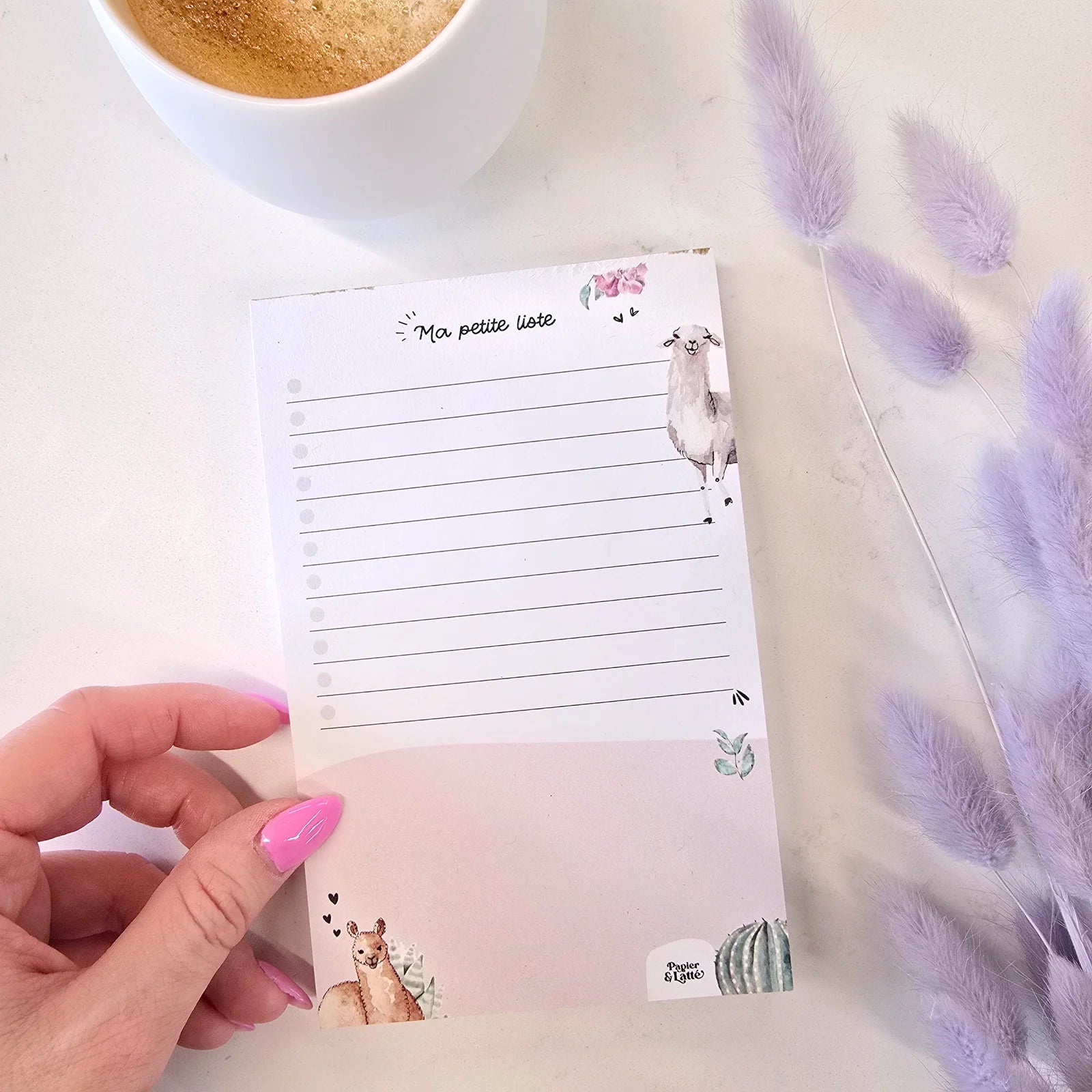 Petit Pad De Notes Lamas
