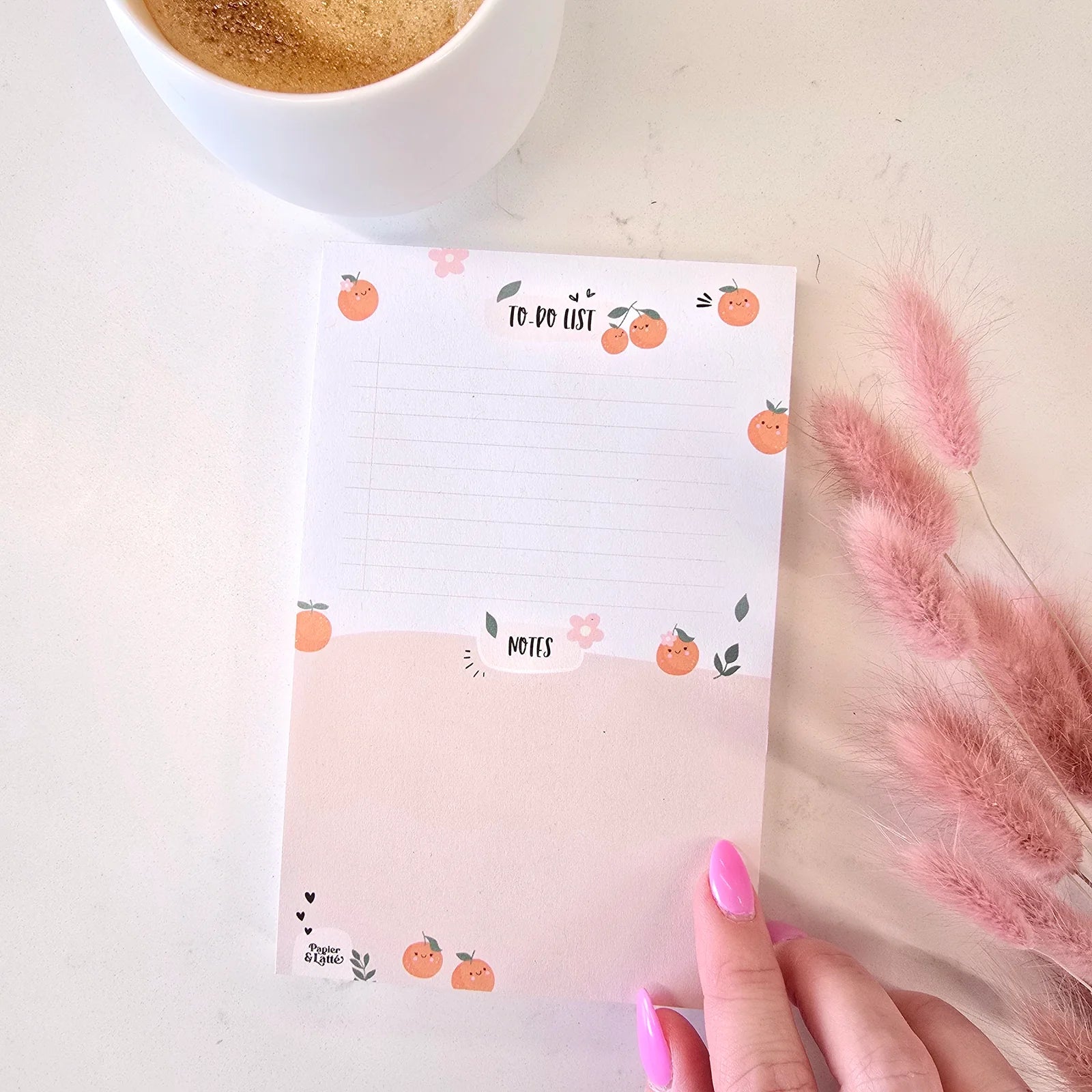 Petit Pad De Notes Petites Pêches