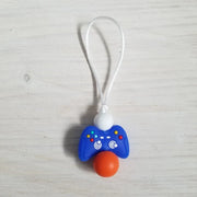 Zip À Fermeture Éclair Gaming Bleu Et Orange