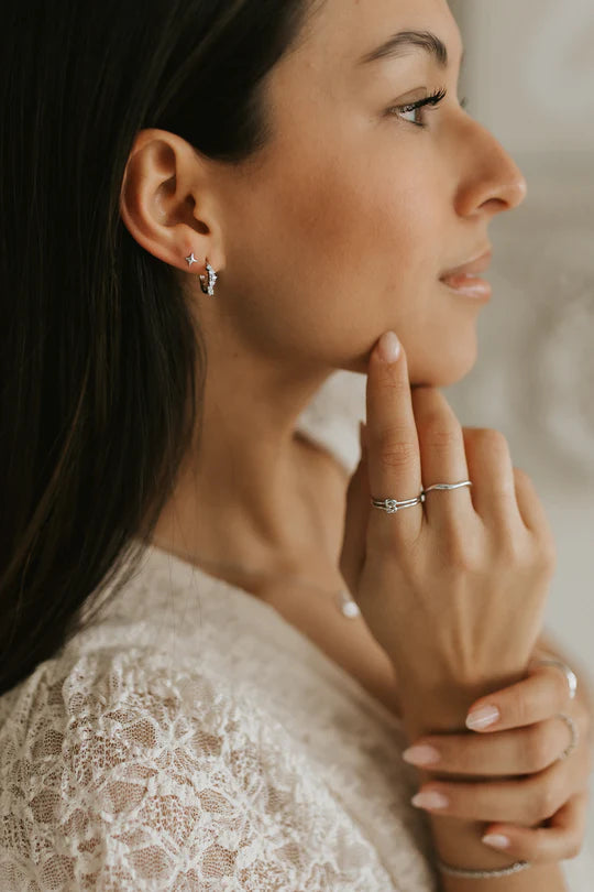 Boucles D'oreilles Cécile Argent