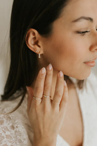 Boucles D'oreilles Cécile Or