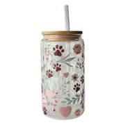 Verre Pattes & Fleurs