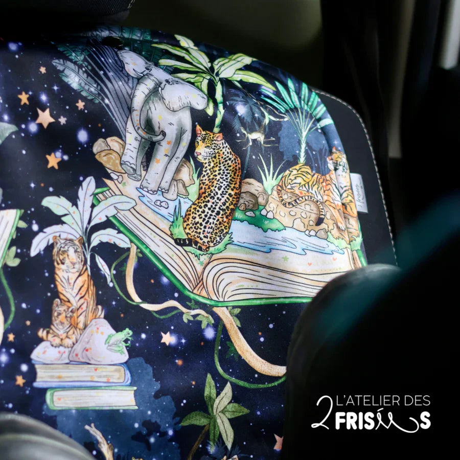 Protège-Sièges De Voiture Imperméable Évolutif Safari Littéraire