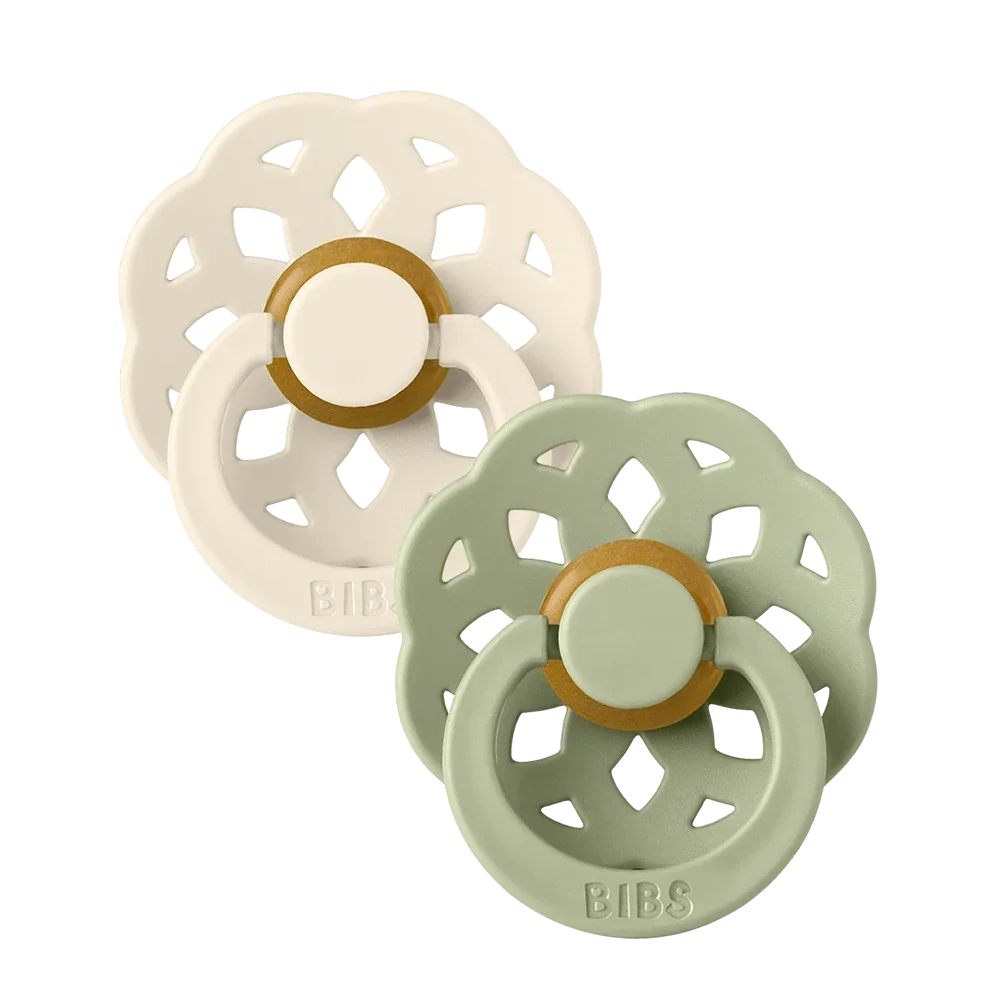 Suce Bohem Ivory/Sage 0-6 Mois (Paquet De 2)