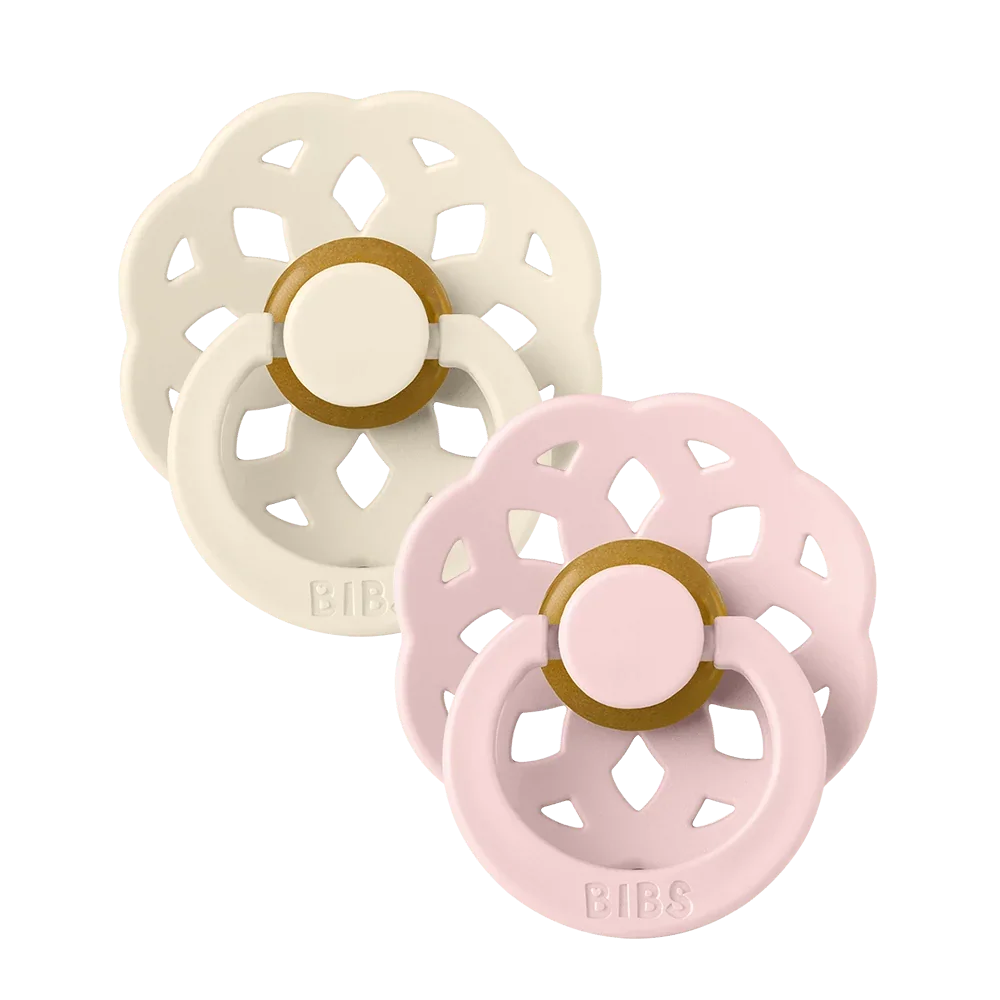 Suce Bohem Ivory/Blossom 0-6 Mois (Paquet De 2)