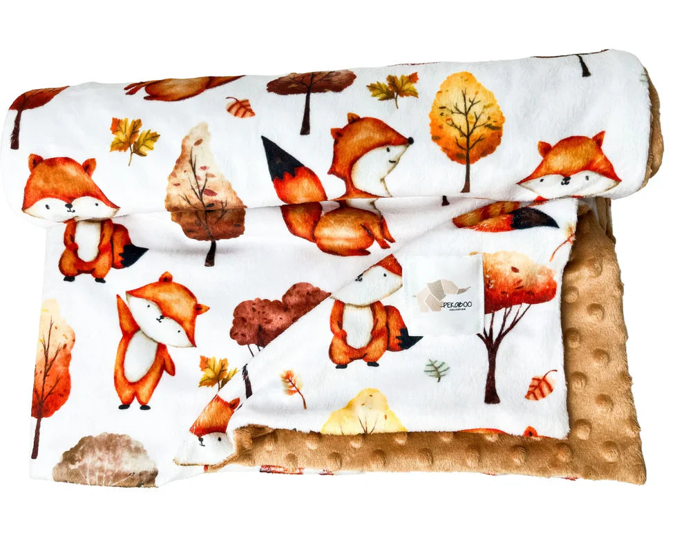 Doudou Peluche Renard D'automne