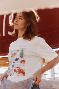T-Shirt En Coton Vintage Picnic Club
