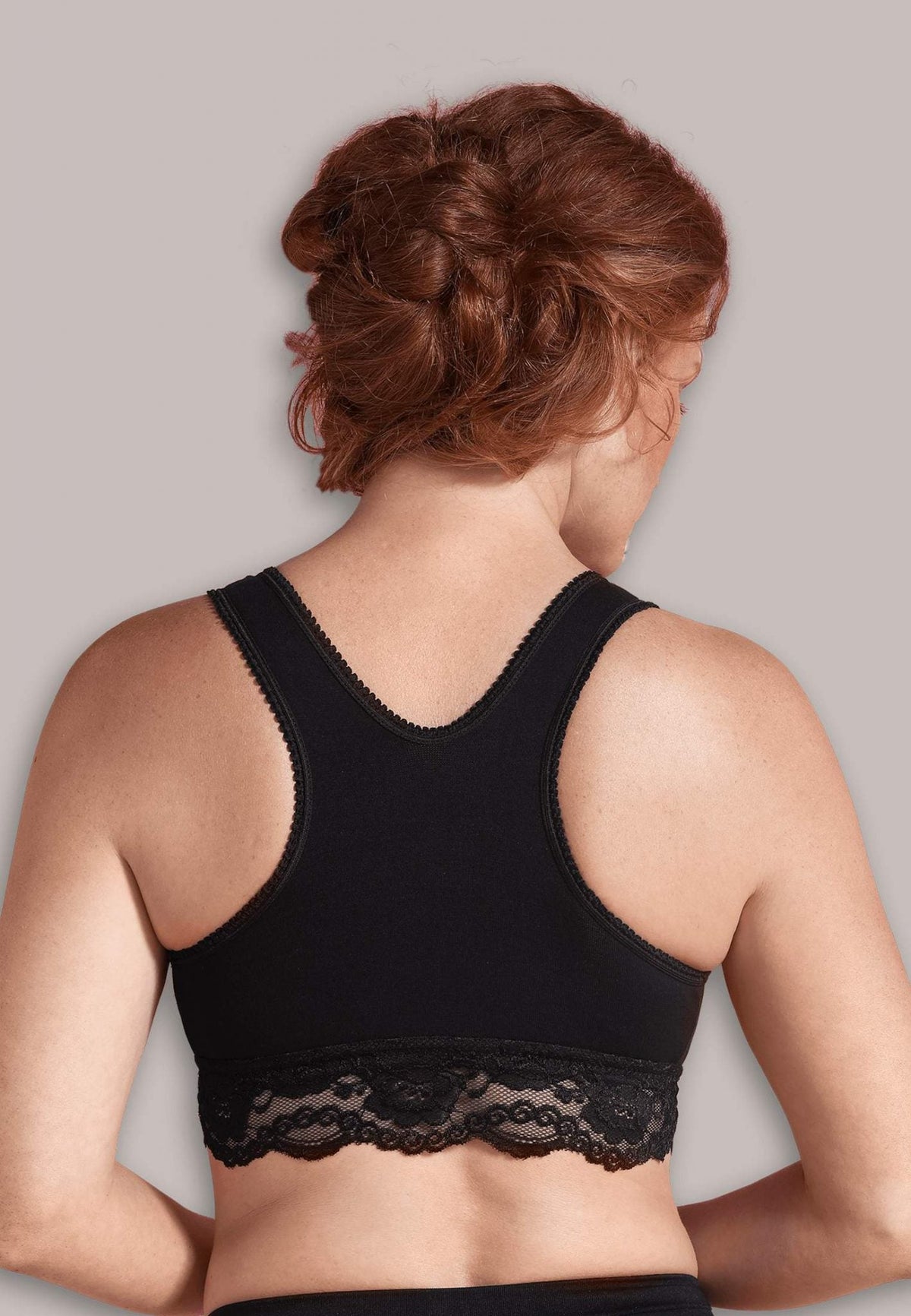 Soutien-Gorge Grossesse Et Allaitement Cache-Coeur Noir