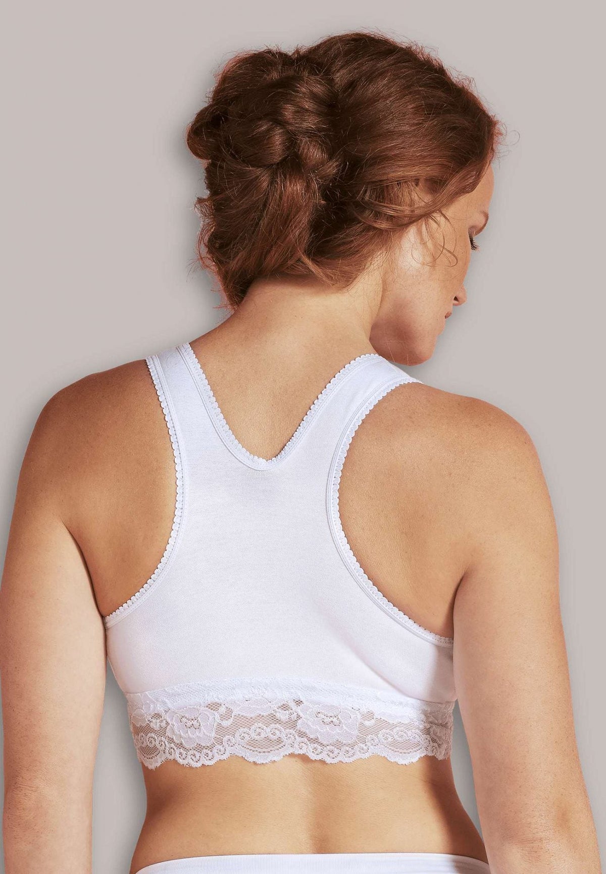Soutien-Gorge Grossesse Et Allaitement Cache-Coeur Blanc